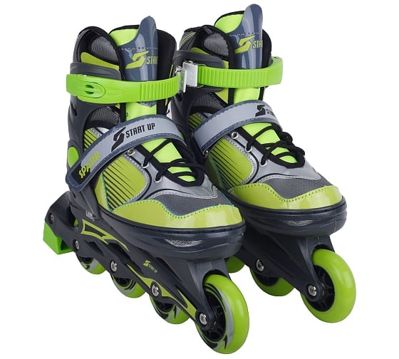 Ролики раздвижные Start Up Spark ПВХ-сумка 363474 M (35-38) 1