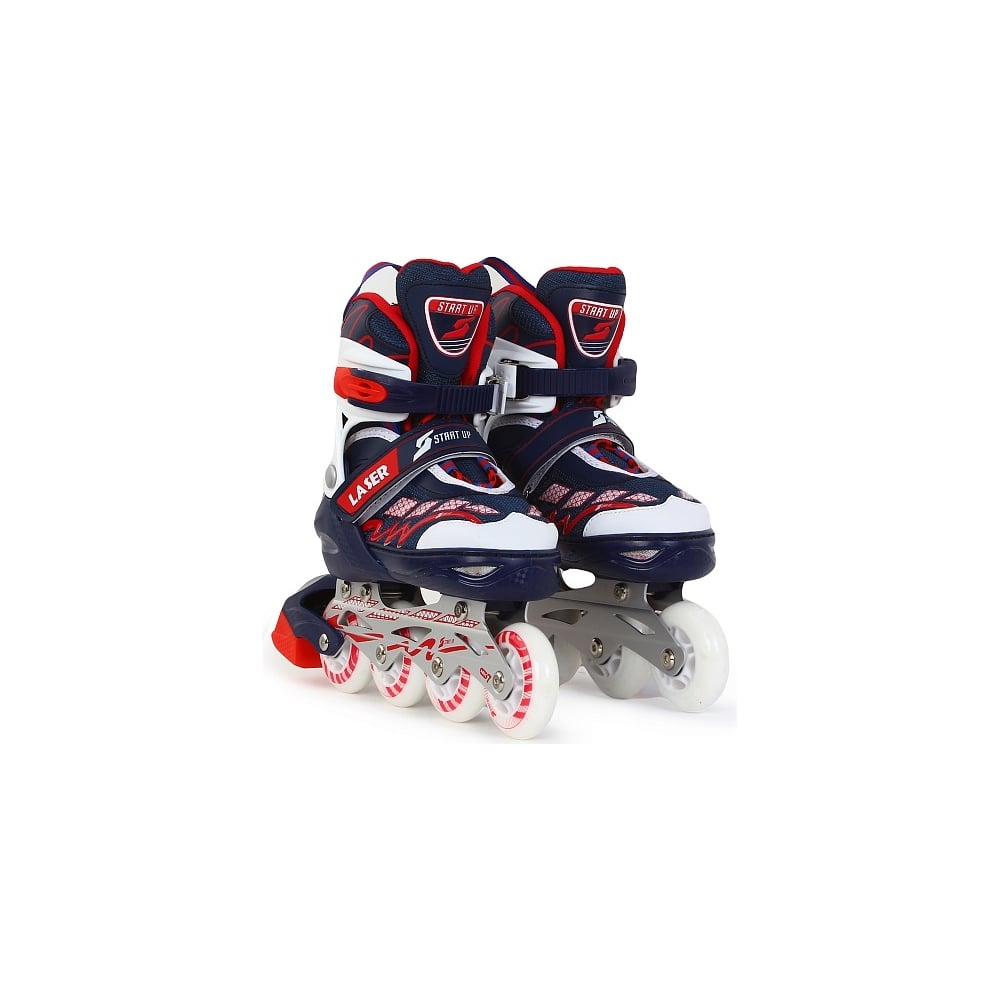 Ролики раздвижные Start Up Laser синий 360343 M (35-38) - выгодная цена ...