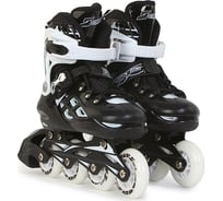 Ролики раздвижные Start Up TOP черный 360346 S (31-34)