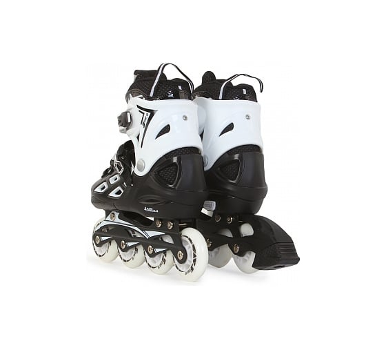 Ролики раздвижные Start Up TOP черный 360346 S (31-34)