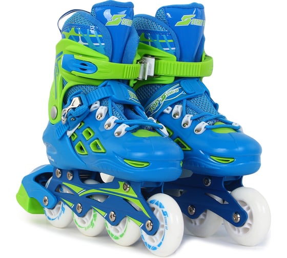 Ролики раздвижные Start Up TOP синий 360347 S (31-34) 1