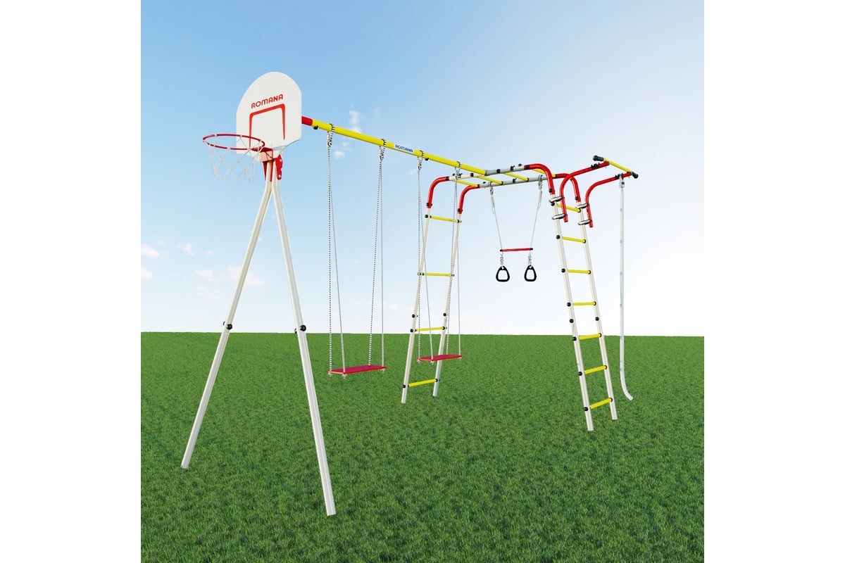 Дачный комплекс Romana Акробат 2 + фанерные качели R 103.19.05 NEW ...