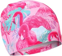 Женская шапочка для плавания ONLITOP Фламинго 5089109