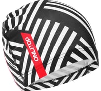 Шапочка для плавания ONLITOP Черно-белая, унисекс 5089121