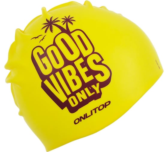 Женская шапка для плавания ONLITOP Good vibes 5153956