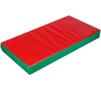 Мат ONLITOP 100х50х10 см, винилискожа, цвет красный/зелёный 4319050
