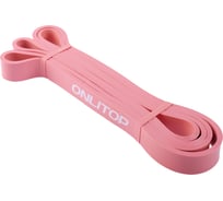 Многофункциональный ленточный эспандер ONLITOP 5-22 кг, 208х2,2х0,45 см, цвет розовый 4128418