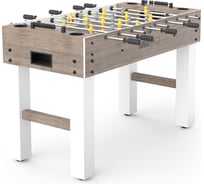 Игровой стол складной UNIXline Футбол - Кикер 125x61см, Grey Wood GTS125X61GWD