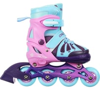 Роликовые раздвижные коньки ONLITOP, размер 38-41, колеса PU 70 мм, алюминиевая рама, ABEC 7 5255980