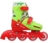 Роликовые раздвижные коньки ONLITOP, размер 34-37, колеса PVC 64 мм, пластиковая рама 5255975