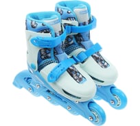 Роликовые раздвижные коньки ONLITOP, размер 30-33, колеса PVC 64 мм, пластиковая рама 5255970