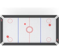 Игровой стол UNIXline Аэрохоккей 214x112 cм, White GTH214X112EWT