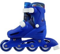 Роликовые раздвижные коньки ONLITOP, размер 30-33, колеса PVC 64 мм, пластиковая рама 4605219