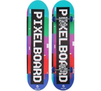 Подростковый скейтборд ONLITOP PIXELBOARD 71 х 20 см, колеса PVC 50 мм, пластиковая рама 5290552