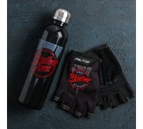 Набор ONLITOP Redline, перчатки 10х15х1 см, бутылка для воды 600 мл 3736985