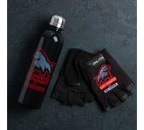 Набор ONLITOP Go hard, перчатки 11х15х1 см, бутылка для воды 600 мл 3737002