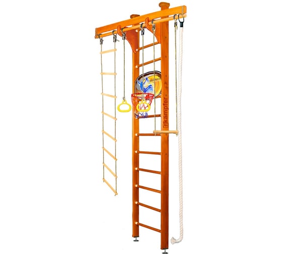 Шведская стенка Kampfer Wooden Ladder Ceiling Basketball Shield 52436