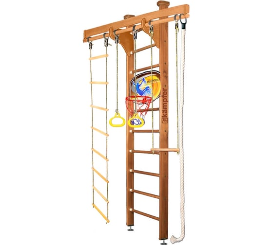 Шведская стенка Kampfer Wooden Ladder Ceiling Basketball Shield 52435