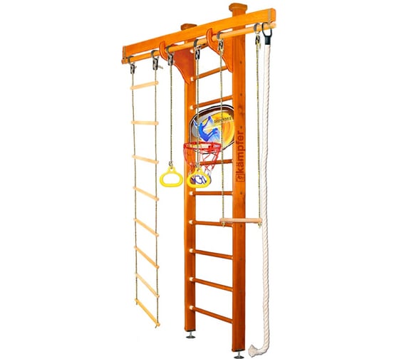 Шведская стенка Kampfer Wooden Ladder Ceiling Basketball Shield 52437