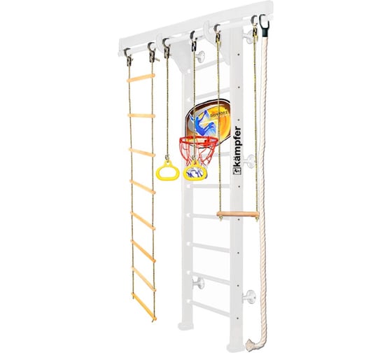 Шведская стенка Kampfer Wooden Ladder Wall Basketball Shield 52431