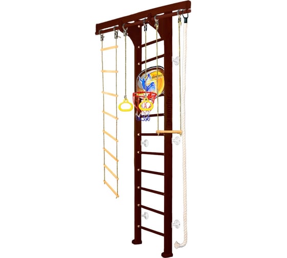 Шведская стенка Kampfer Wooden Ladder Wall Basketball Shield 52430