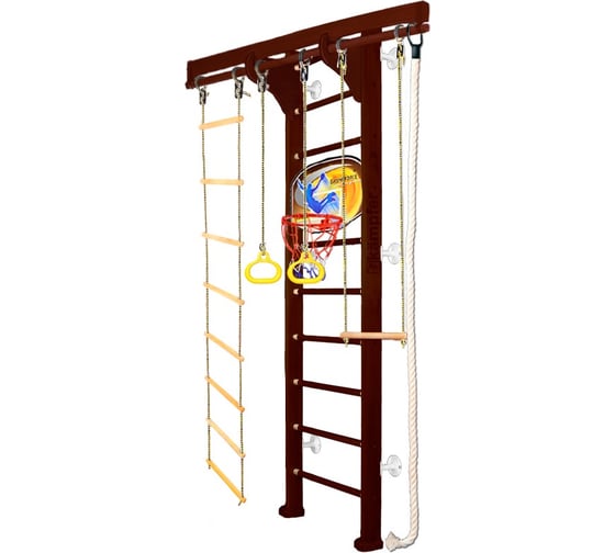 Шведская стенка Kampfer Wooden Ladder Wall Basketball Shield 52429