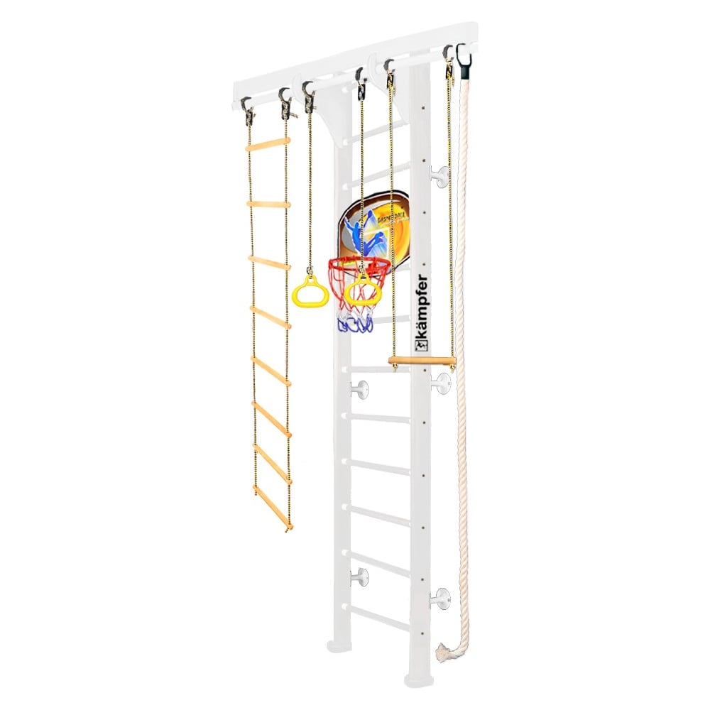 Деревянная шведская стенка kampfer wooden ladder wall