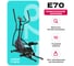 Эллиптический тренажер домашний Carbon Fitness E70 2