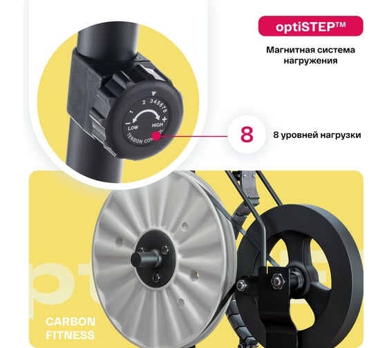 Велотренажер домашний Carbon Fitness R40