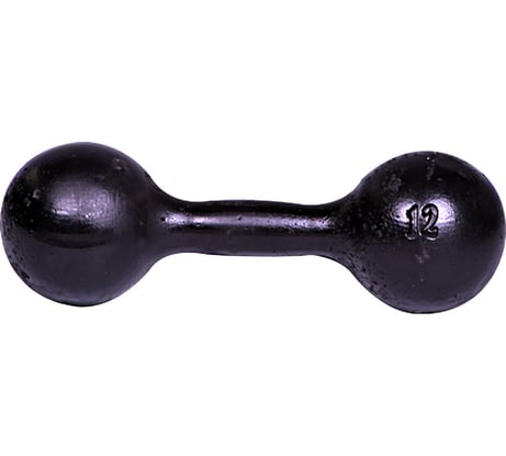 Литая гантель Титан 12.0 кг СГ000000112