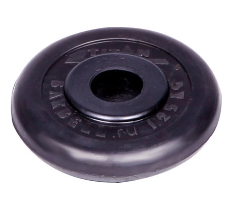 Обрезиненный диск Титан d 31 мм, чёрный 1.25 кг 1068