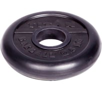 Обрезиненный диск Титан d 31 мм, чёрный 25.0 кг 1074
