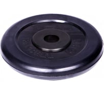 Обрезиненный диск Титан d 26 мм, чёрный 10.0 кг 1064