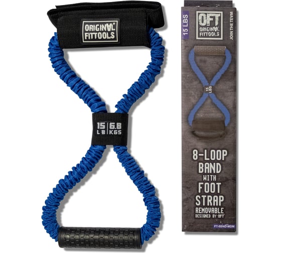 Эспандер-восьмерка Original FitTools среднее сопротивление FT-8BND-MDM