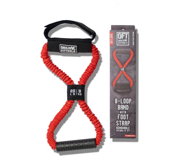 Эспандер-восьмерка Original FitTools сильное сопротивление FT-8BND-HVY