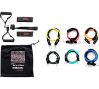 Набор трубчатых эспандеров Original FitTools 6 штук FT-TRTE-MULTISET