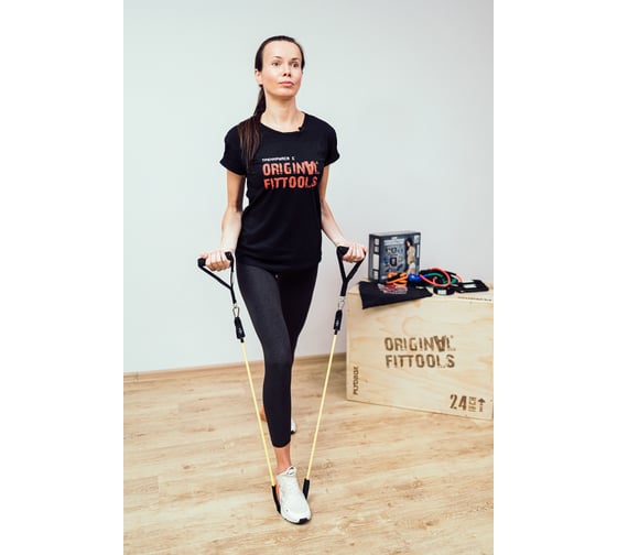 Набор трубчатых эспандеров Original FitTools 6 штук FT-TRTE-MULTISET
