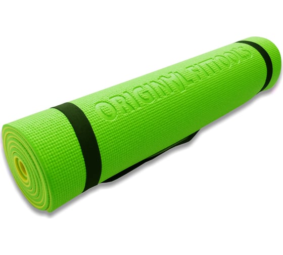 Коврик для фитнеса Original FitTools Banana Lime FT-YGM06S-BANANALIME