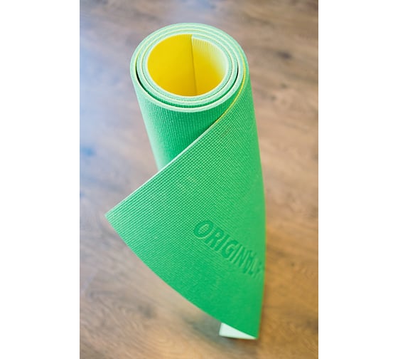 Коврик для фитнеса Original FitTools Banana Lime FT-YGM06S-BANANALIME