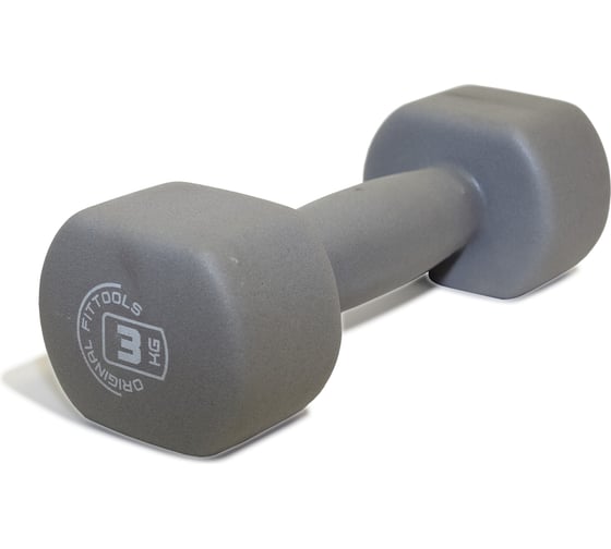 Гантель Original FitTools OFT 3 кг FT-NDB-3 1