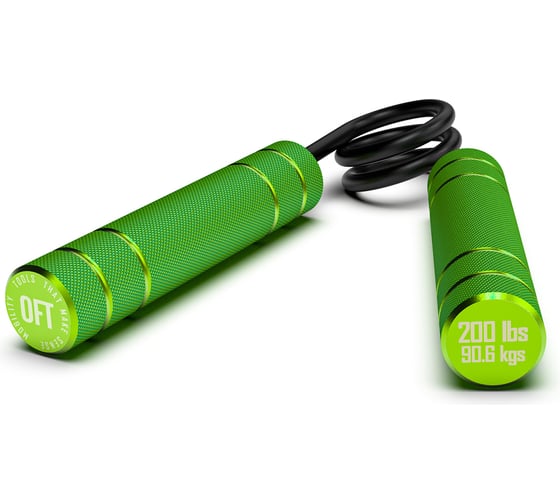 Кистевой эспандер Original FitTools с алюминиевыми рукоятками, нагрузка 200LBS FT-AHGT-200