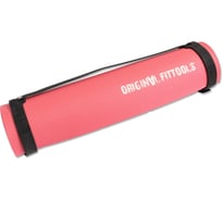 Мат для аэробики Original FitTools 6 мм, розовый FT-MPM6PK KAMA