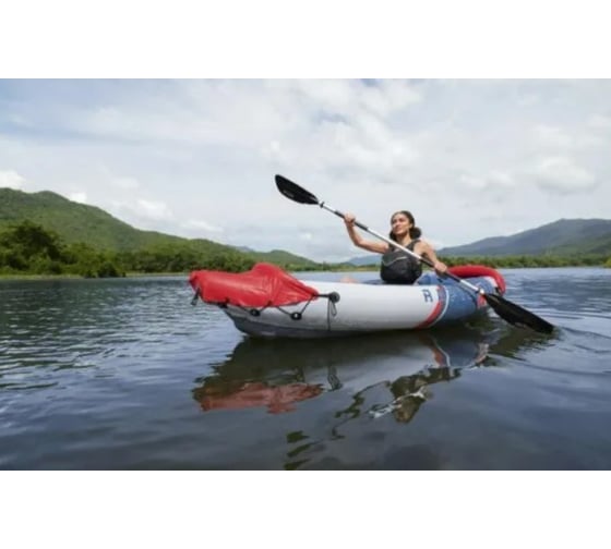 Надувной каяк BestWay Rapid X1 Kayak Set 290x91см, сиденье, весло 62174, насос 62003, до 120 кг 65176 BW