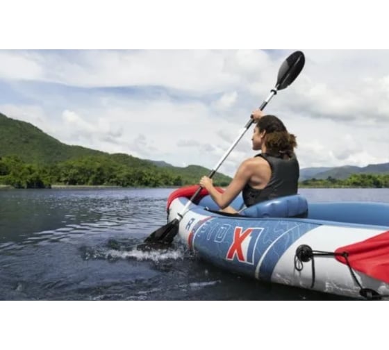Надувной каяк BestWay Rapid X1 Kayak Set 290x91см, сиденье, весло 62174, насос 62003, до 120 кг 65176 BW