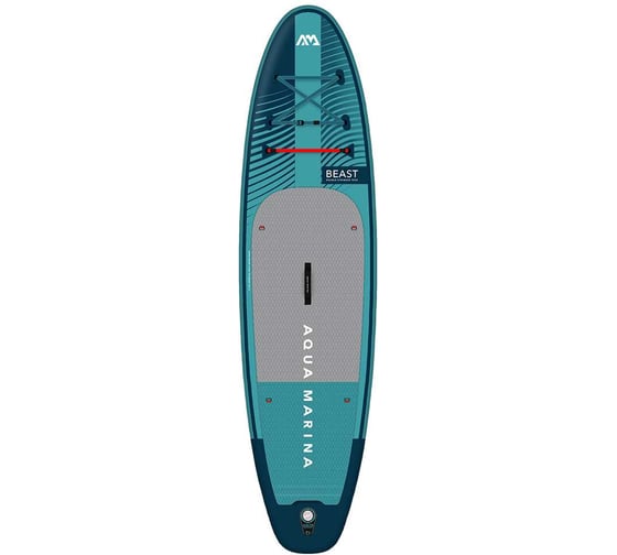 SUP-доска Aqua Marina Beast 320x81x15см, насос, весло, лиш, киль, ремнабор, сумка, до 140кг BT-23BEP