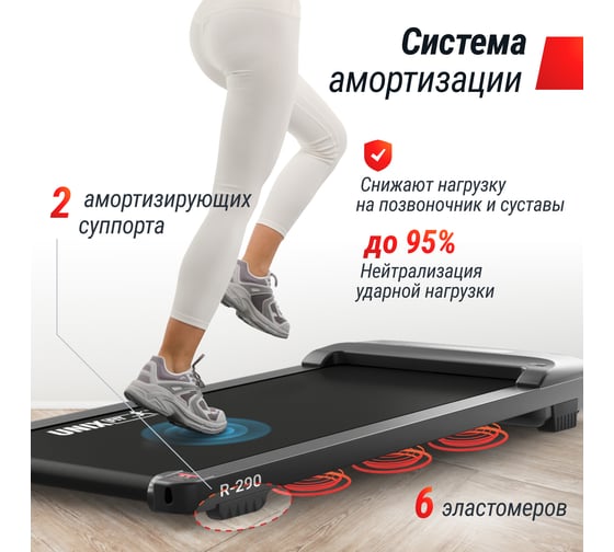 Беговая дорожка UNIXFIT R-290 TDR290