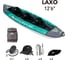 Надувная байдарка Aqua Marina Laxo-380 380x90см, весла, сиденья, киль, сумка, до 210кг LA-380 3