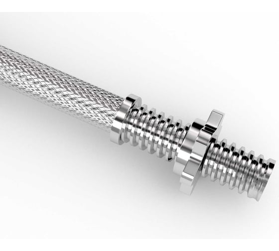 Гриф для гантели UNIXFIT хромированный L410 мм / 25 мм BU410CE 1