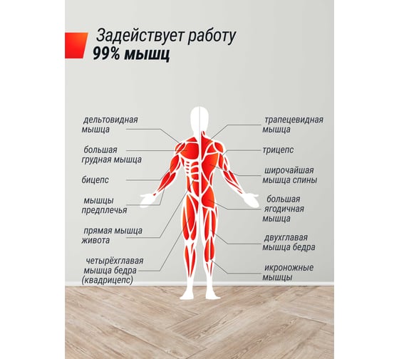 Фитнес платформа UNIXFIT Power Station 18 кг PSPS18