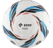 Мяч футбольный PRIDE ручная сшивка размер №5 Ecos 108992